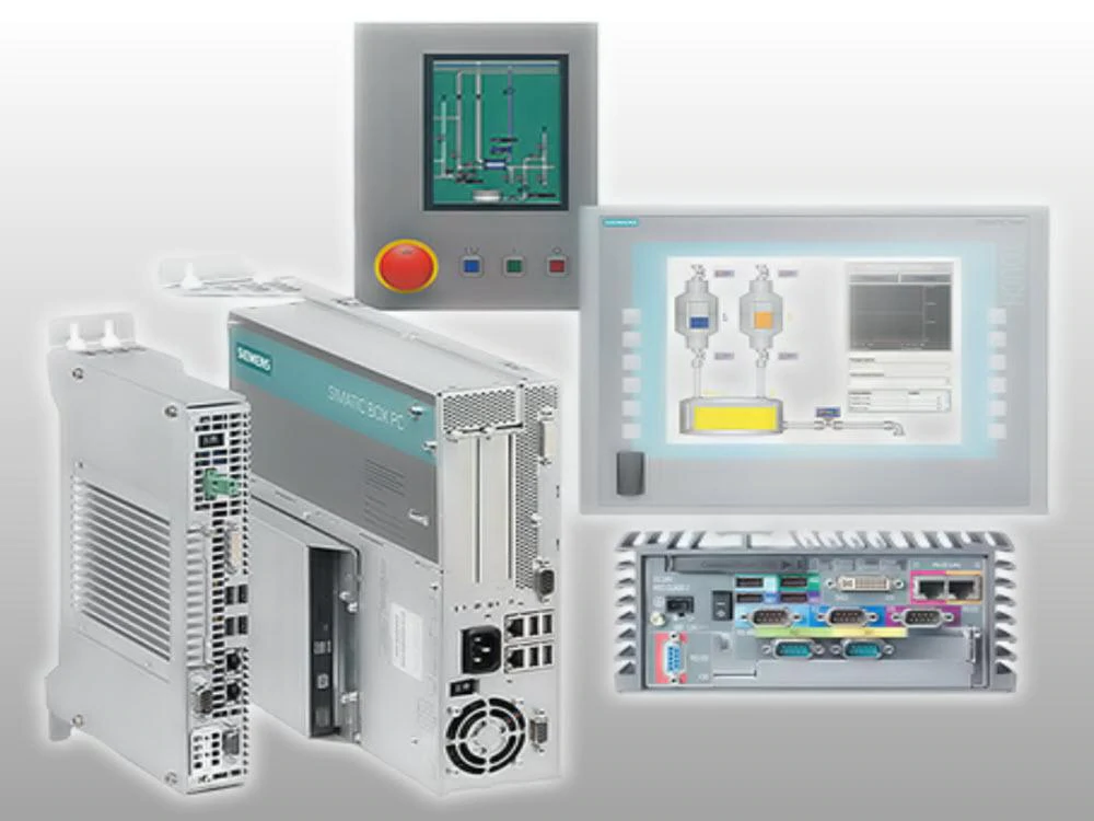 A group of electronic equipment and accessories.